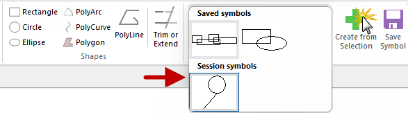 Click to view creation of Session symbol